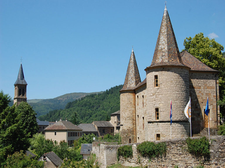 Florac castle near Uzes France