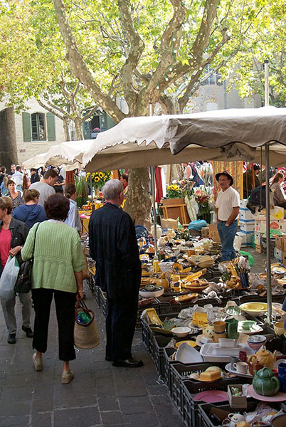 Whatever it is you want, Saturday market in Uzes pretty much has it